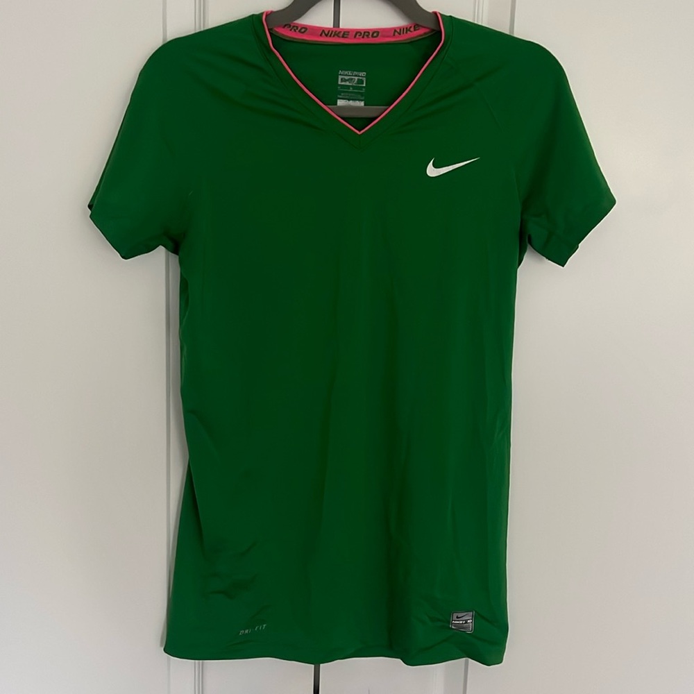 Green Dry Fit Nike Shirt